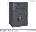 Sejf wrzutowy Gemini Pro D-I 250 (294 L) – test antywłamaniowy D-I – zamek kluczowy