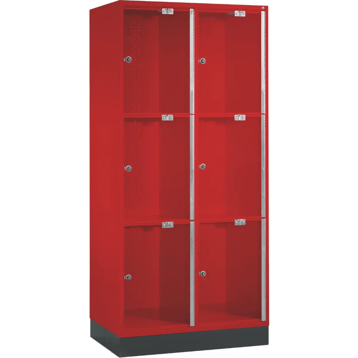 S 5000 Resisto bag cabinet with transparent doors