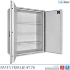 Paper Star Light 70 Sejf na dokumenty – 56 segregatorów – test antywłamaniowy S2 / test ognioodporności 30 min