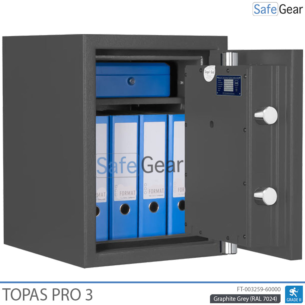 Topas Pro 3 Sejf (47 L) – Klasa odporności na włamanie II