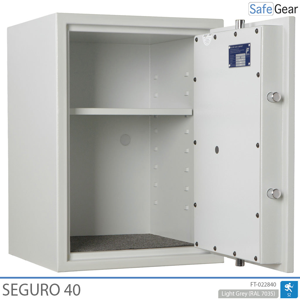 Seguro 40 - Sejf (58 litrów) - Klasa odporności na włamanie S2