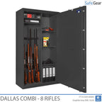 Dallas Combi - Gun Safe (8 Rifles) - Burglary Test Grade 1