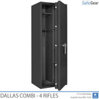 Dallas Combi - Gun Safe (4 Rifles) - Burglary Test Grade 1