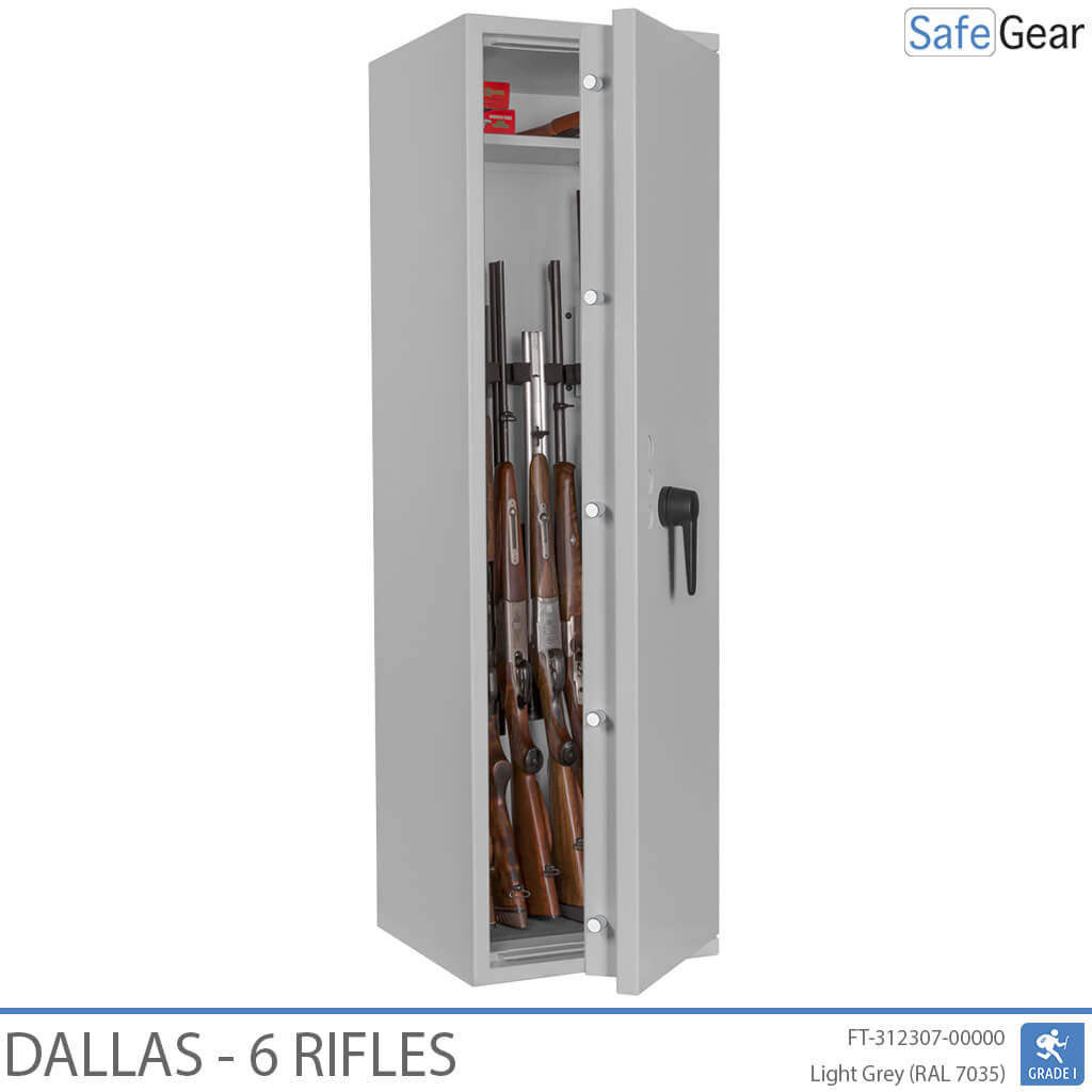 Dallas - Gun Safe (6 Rifles) - Burglary Test Grade 1