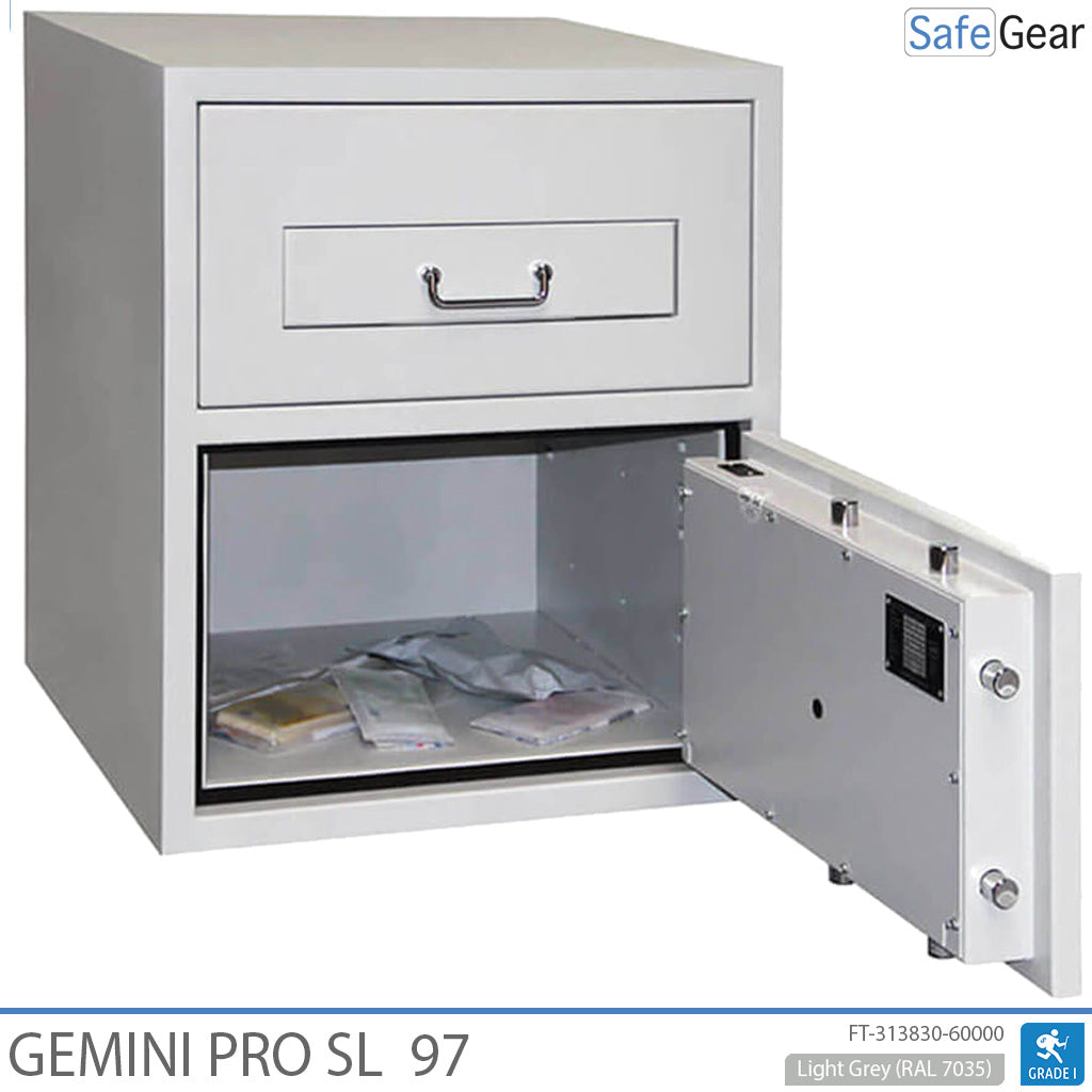 Gemini Pro SL 97 Sejf Wrzutowy (119 L) - Test antywłamaniowy D-I - Zamek kluczowy