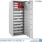 Gemini Pro 55 - Sejf Apteczny (292 litry) - 7 szuflad - 1 półka - Test antywłamaniowy Klasa 1