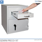 Gemini Pro D-I 97 Sejf Wrzutowy (119 L) - test odporności na włamanie D-I - Zamek Szyfrowy z 9 kodami użytkowników