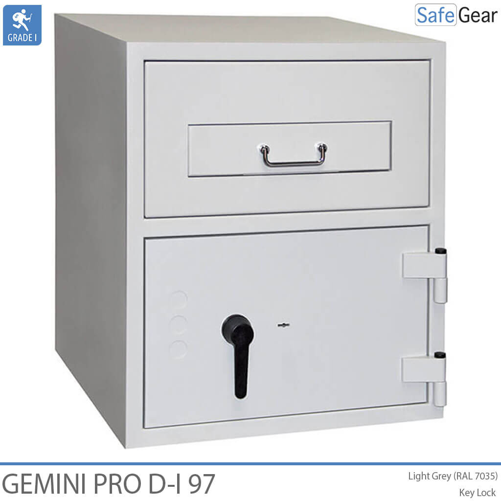 Gemini Pro D-I 97 Sejf Wrzutowy (119 L) - test odporności na włamanie D-I - zamek na klucz