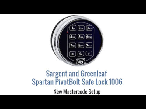 Sargent and Greenleaf Spartan 1006 – TYLKO KLAWIATURA numeryczna