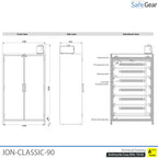 ION-CLASSIC-90 Battery Charge Pro 120 cm