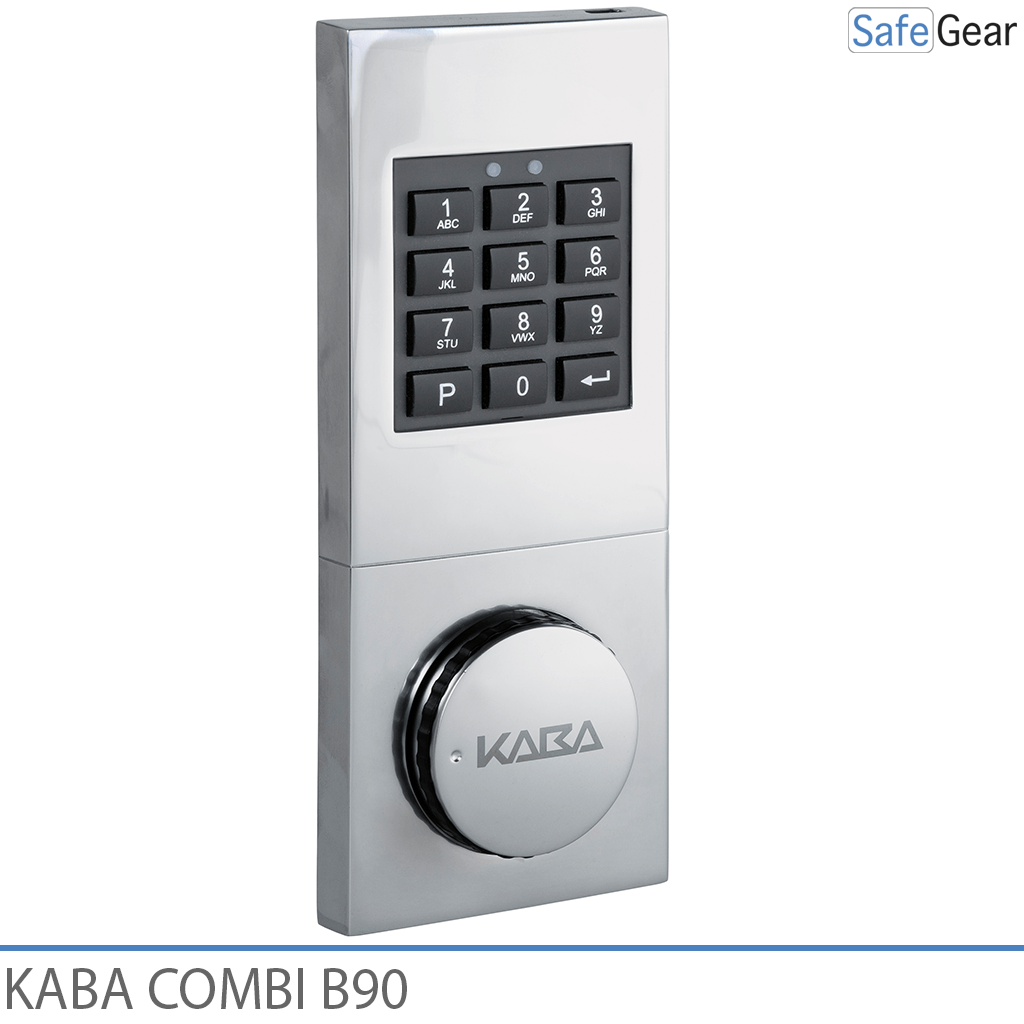 Zamek szyfrowy Kaba Combi B90 do sejfu z kluczem awaryjnym