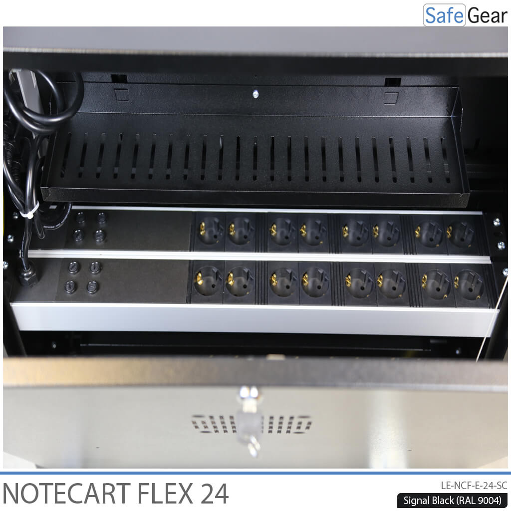 NoteCart Flex — 24 laptopów z ładowaniem