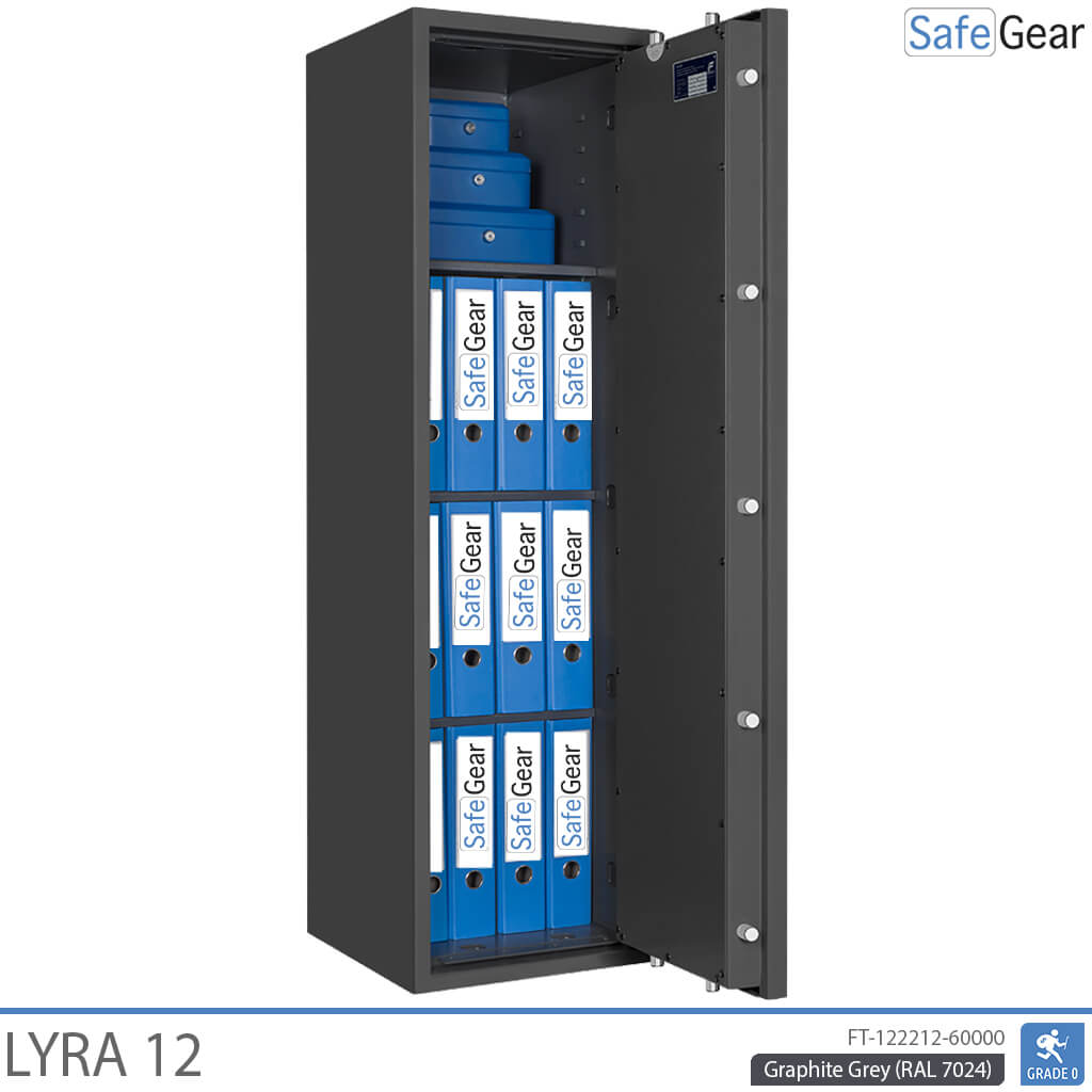 Lyra 12 - Sejf zabezpieczający (154 litry) - Próba włamania Klasa 0
