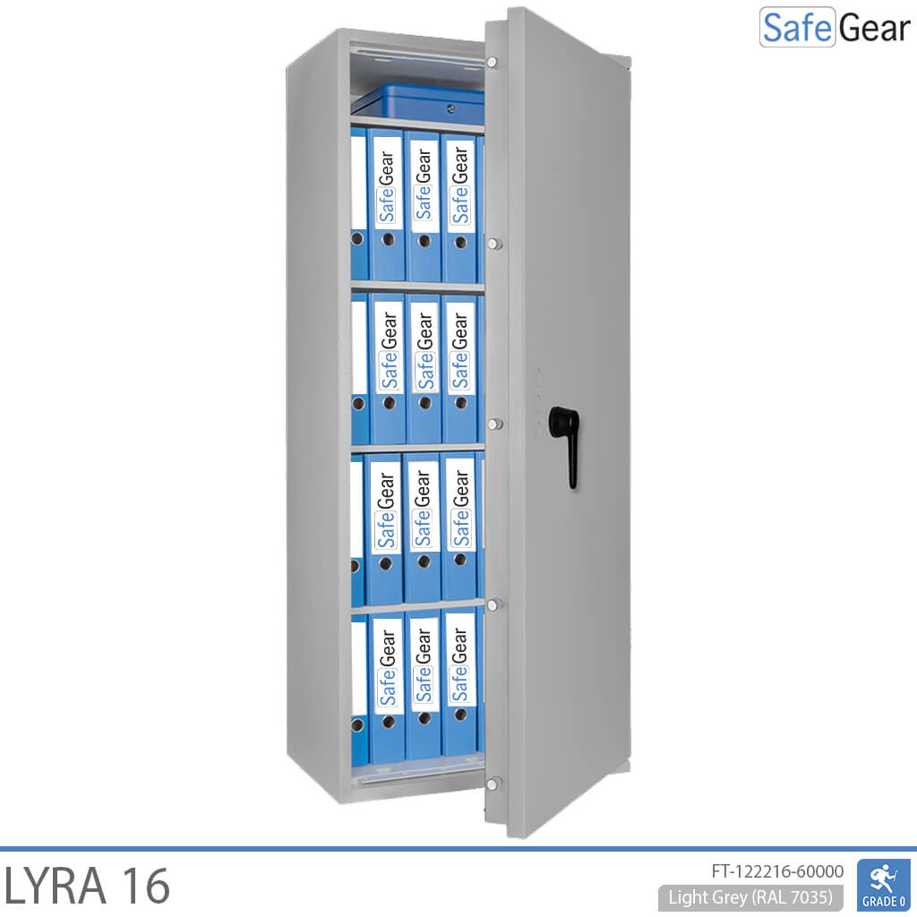 Lyra 16 - Sejf antywłamaniowy (251 litrów) - Klasa 0 w teście odporności na włamanie