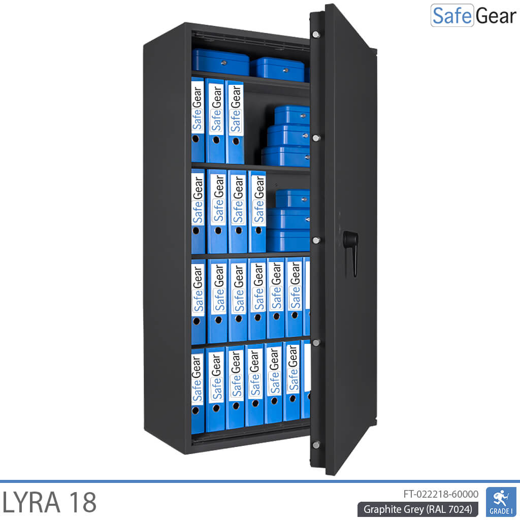 Lyra 18 - Sejf zabezpieczający (341 litrów) - Próba włamania Klasa 1