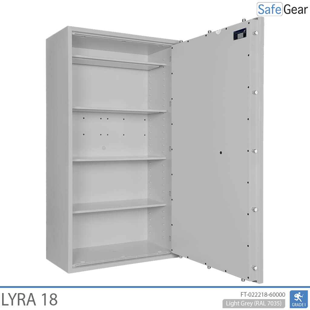 Lyra 18 - Sejf zabezpieczający (341 litrów) - Próba włamania Klasa 1