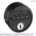 Mechaniczny zamek szyfrowy 1401 - Szafy