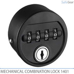 Mechaniczny zamek szyfrowy 1401 - Szafy