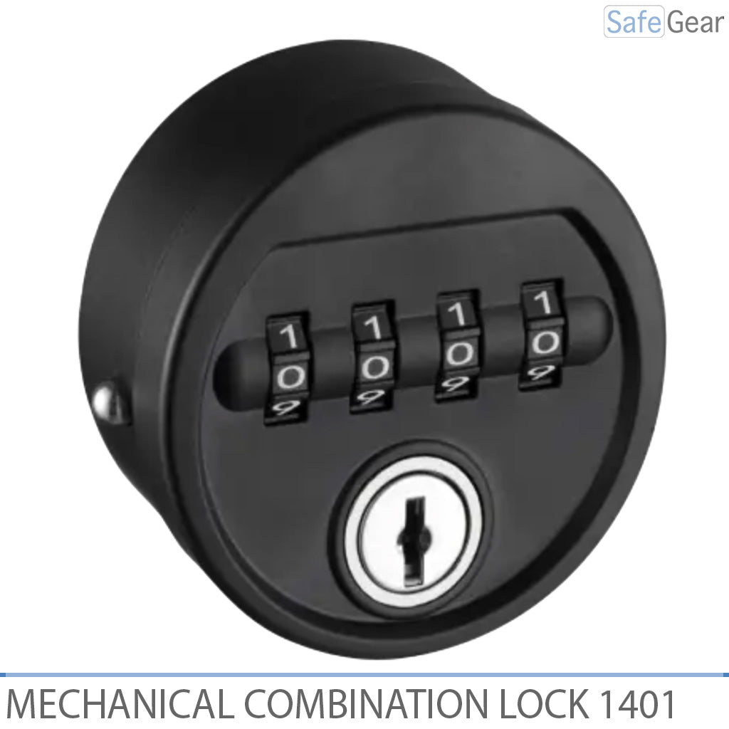 Mechaniczny zamek szyfrowy 1401 - Szafy
