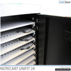 Notecart Unifit – 24 laptopów z ładowaniem