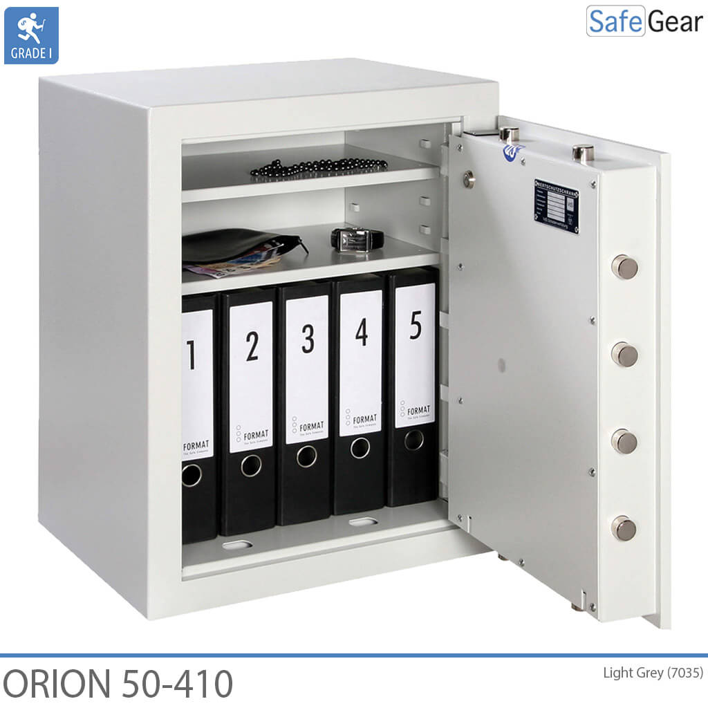 Sejf Orion 50-410 (62 L) – Klasa 1 testu odporności na włamanie