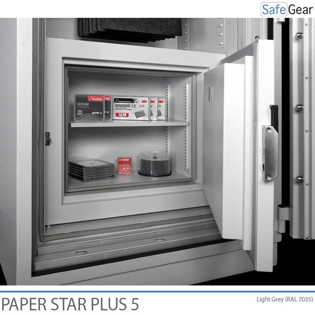 Paper Star Plus 5 Szafa Ognioodporna (560 L) – Klasa odporności na włamanie I / test ognioodporności 120 min