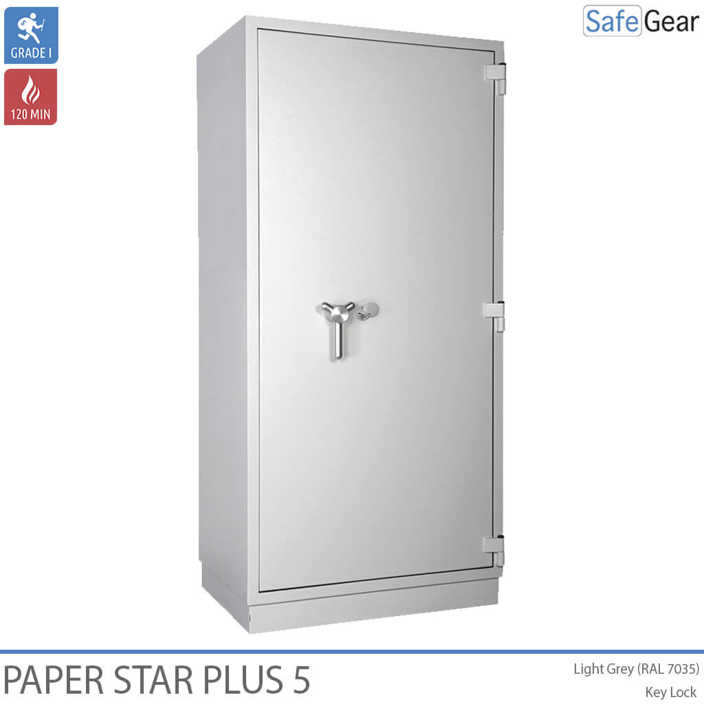 Paper Star Plus 5 Szafa Ognioodporna (560 L) – Klasa odporności na włamanie I / test ognioodporności 120 min