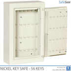 Nickel Sejf Na Klucze – 56 kluczy – Zamek na klucz