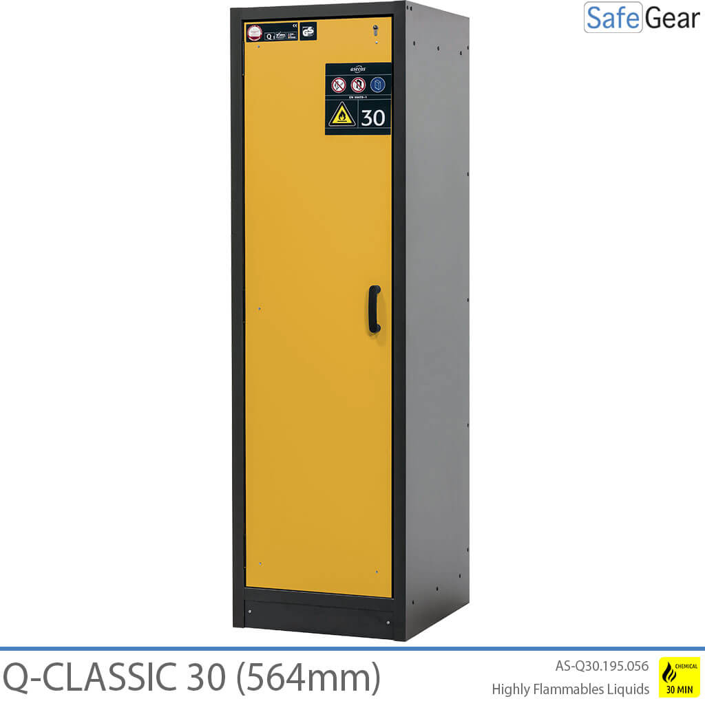 Q-CLASSIC 30 - 3 półki (380 L) / Ognioodporny przez 30 minut