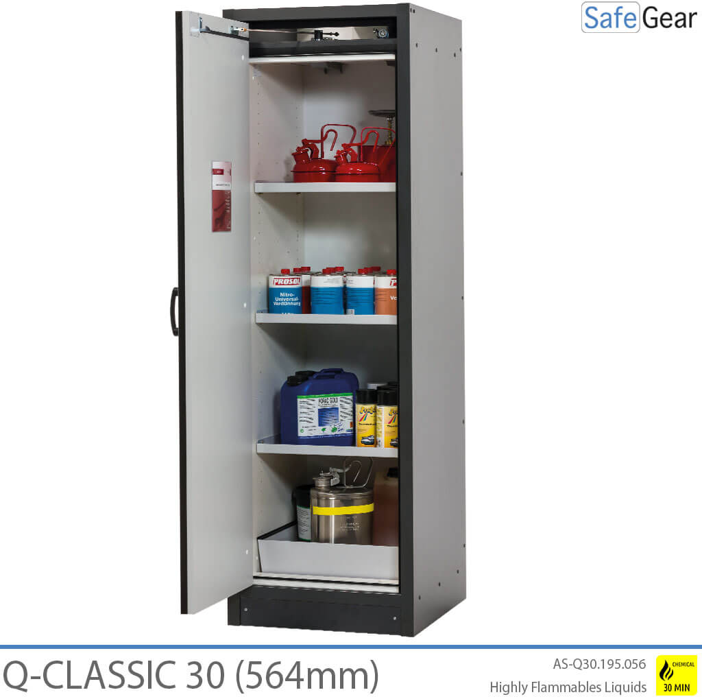 Q-CLASSIC 30 - 3 półki (380 L) / Ognioodporny przez 30 minut