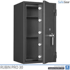Rubin Pro 30 - Sejf ochronny (145 Liters) - Test odporności na włamanie Klasa 3