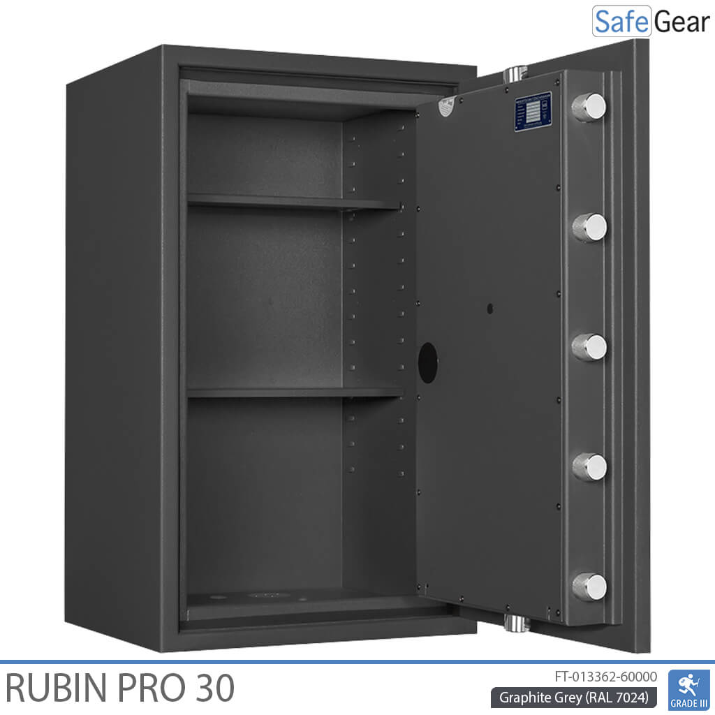 Rubin Pro 30 - Sejf ochronny (145 Liters) - Test odporności na włamanie Klasa 3