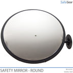 Stainless Steel Safety Mirror - Round Adjustable (Ø 600 mm)