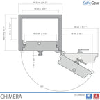 Sejf Luksusowy – CHIMERA – z zamkiem elektronicznym