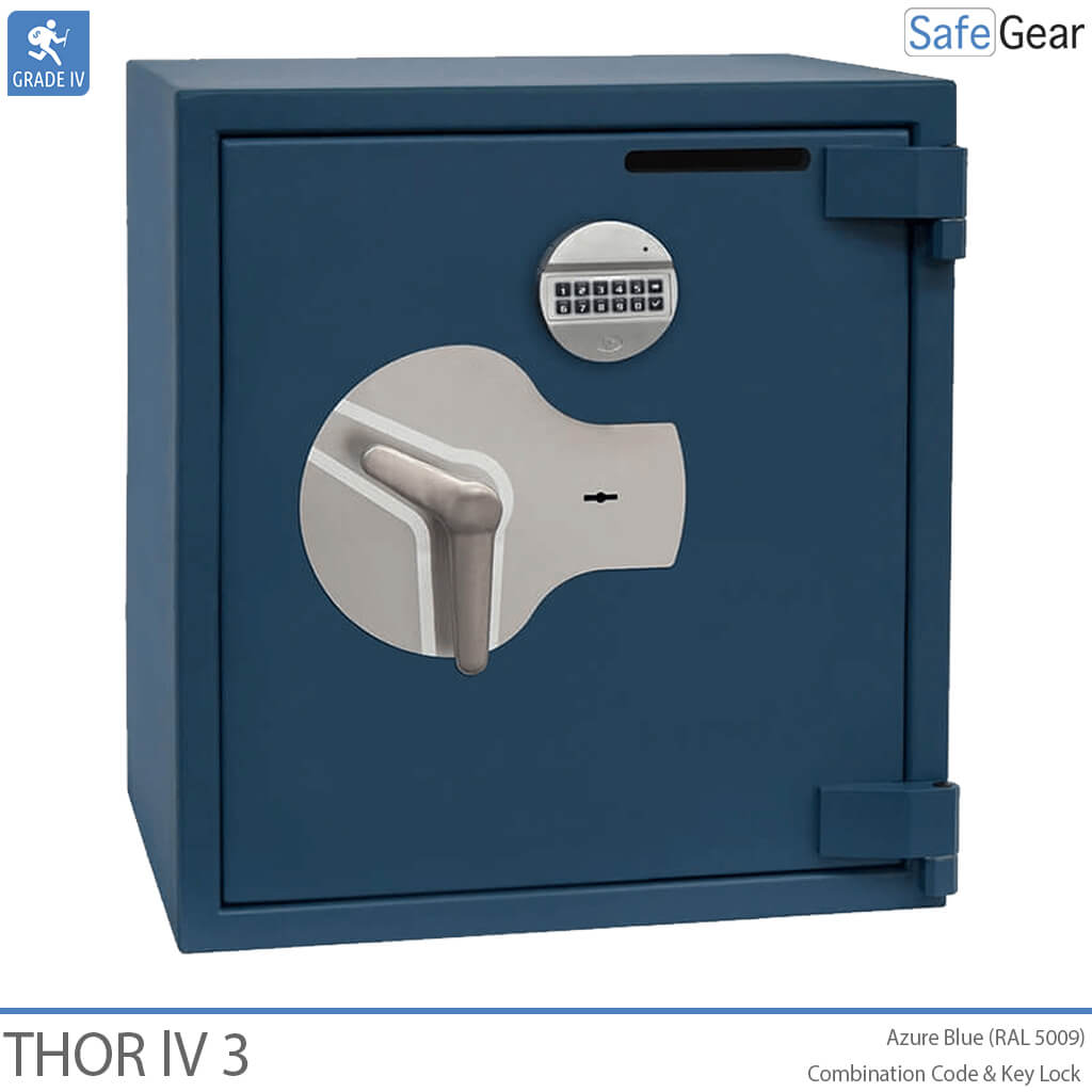 Thor IV Storage (100 l) — test odporności na włamanie Klasa 4 — Zamek Szyfrowy i zamek kluczowy