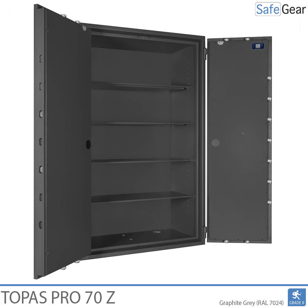 Sejf Topas Pro 70 Z (781 L) – Klasa odporności na włamanie II