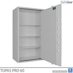 Topas Pro 60 Sejf (433 L) – Klasa odporności na włamanie II