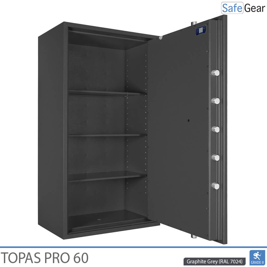 Topas Pro 60 Sejf (433 L) – Klasa odporności na włamanie II