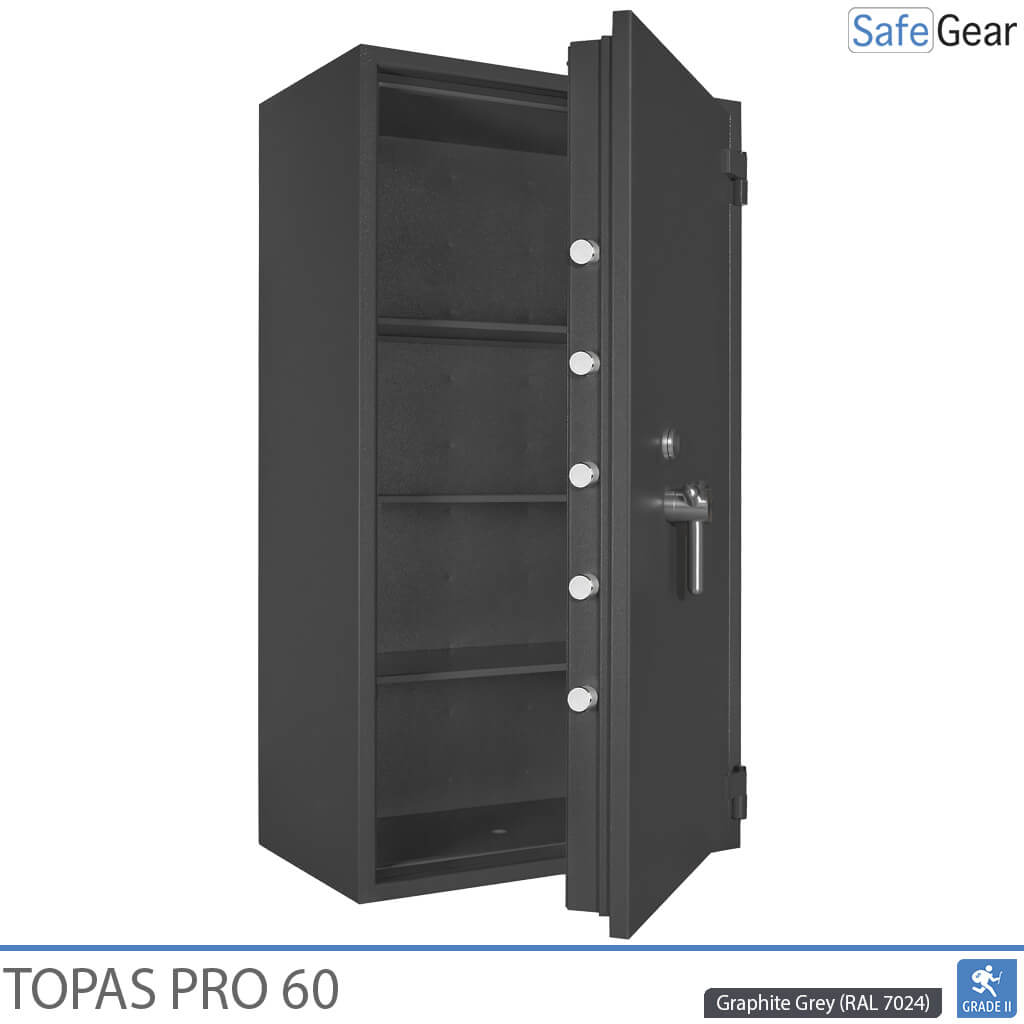 Topas Pro 60 Sejf (433 L) – Klasa odporności na włamanie II