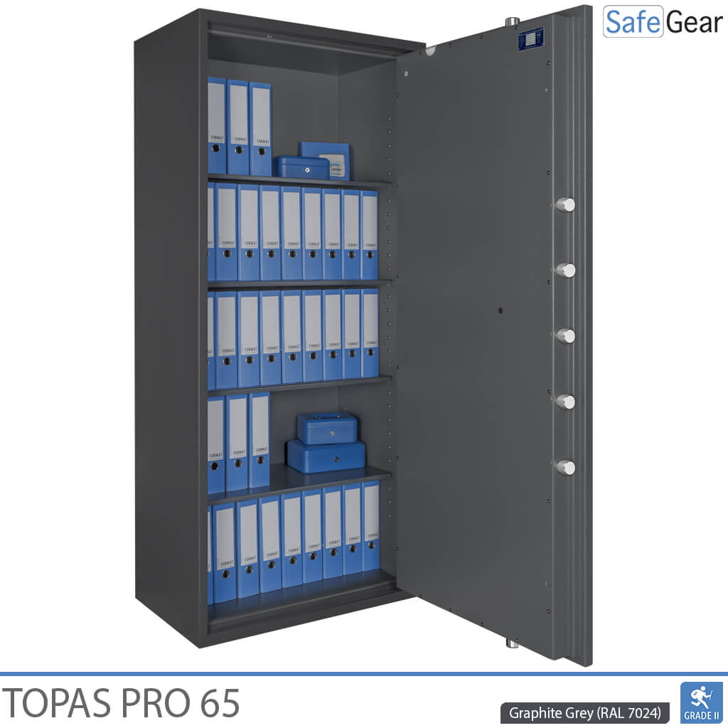 Sejf Topas Pro 65 (536 L) – Klasa odporności na włamanie II