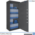 Sejf Topas Pro 65 (536 L) – Klasa odporności na włamanie II