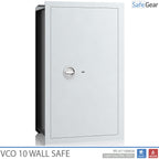 VCO 10 Wall Safe (139 L) - Burglary Test Grade 1 - Light Grey - Code Lock