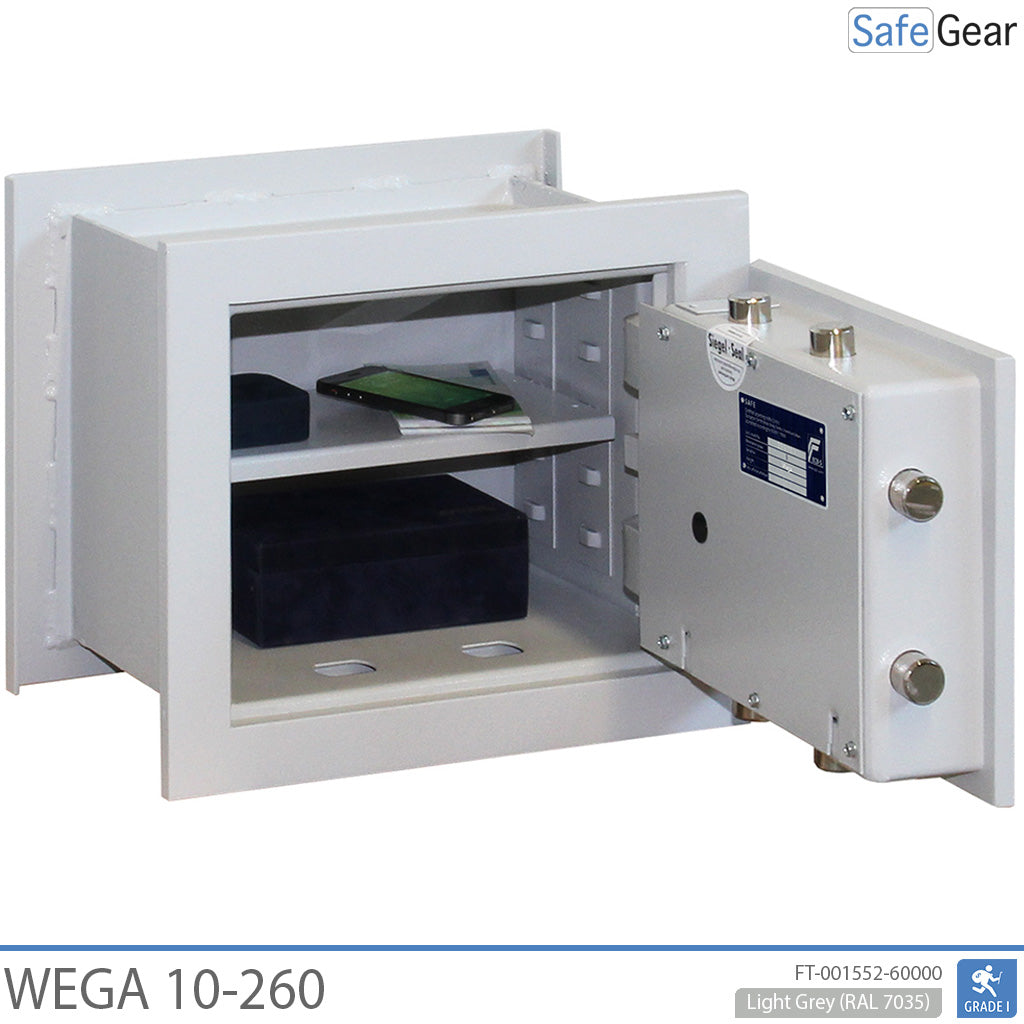 Wega 10-260 Sejf ścienny (12L) — Klasa odporności na włamanie I