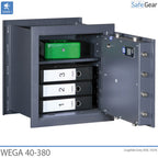 Wega 40-380 Sejf ścienny (50 l) – Klasa odporności na włamanie I