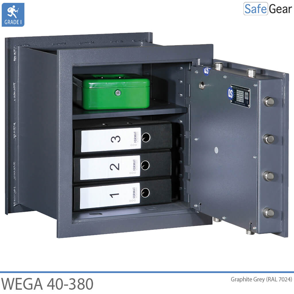 Wega 40-380 Sejf ścienny (50 l) – Klasa odporności na włamanie I