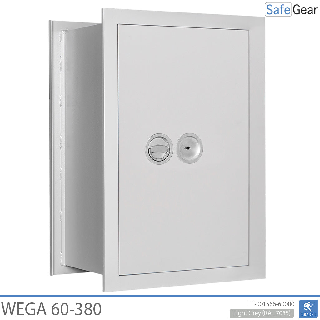 Wega 60-380 Sejf ścienny (73 l) – Klasa odporności na włamanie I