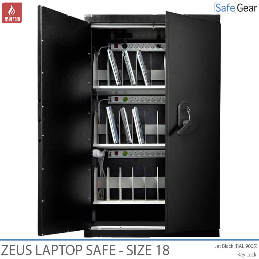 Zeus 24 – sejf na laptopy (48 laptopów) – zamek na klucz